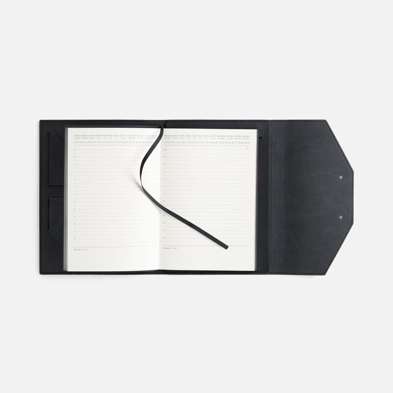 Ежедневник-органайзер Clean Slate, недатированный, черный арт.20134.30