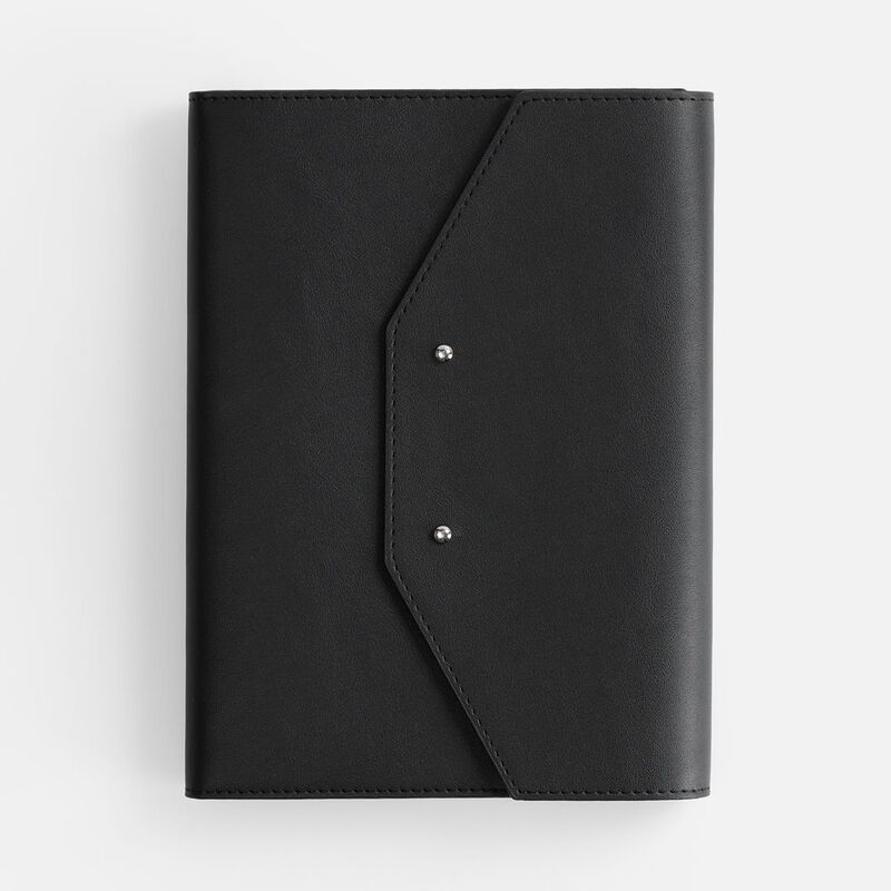 Ежедневник-органайзер Clean Slate, недатированный, черный арт.20134.30