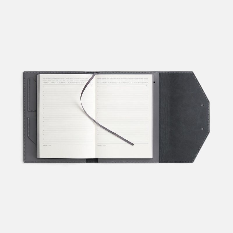 Ежедневник-органайзер Clean Slate, недатированный, серый арт.20134.10