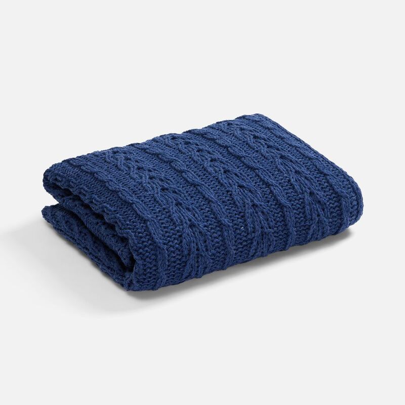 Плед Eloisa, деним арт.20724.46