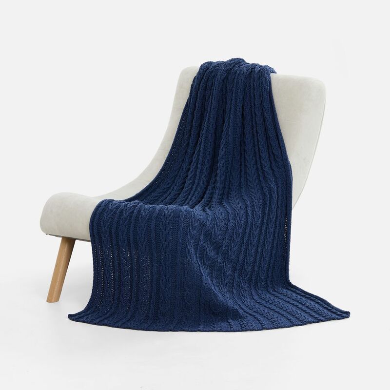 Плед Eloisa, деним арт.20724.46