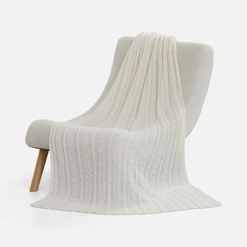 Плед Eloisa, молочный арт.20724.61