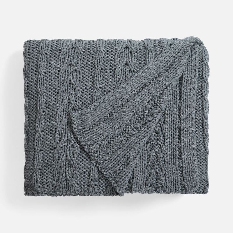 Плед Eloisa, серый меланж арт.20724.28