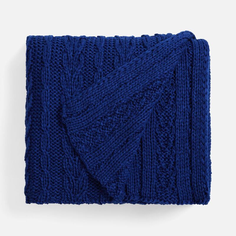 Плед Eloisa, темно-синий (кобальт) арт.20724.45