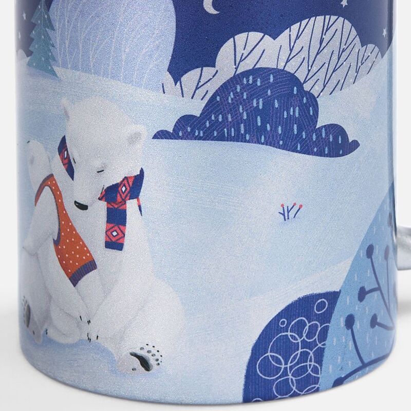 Кружка &laquo;Праздничный полюс&raquo;, серебристая арт.22426.10