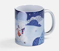 Кружка «Праздничный полюс», серебристая арт.22426.10