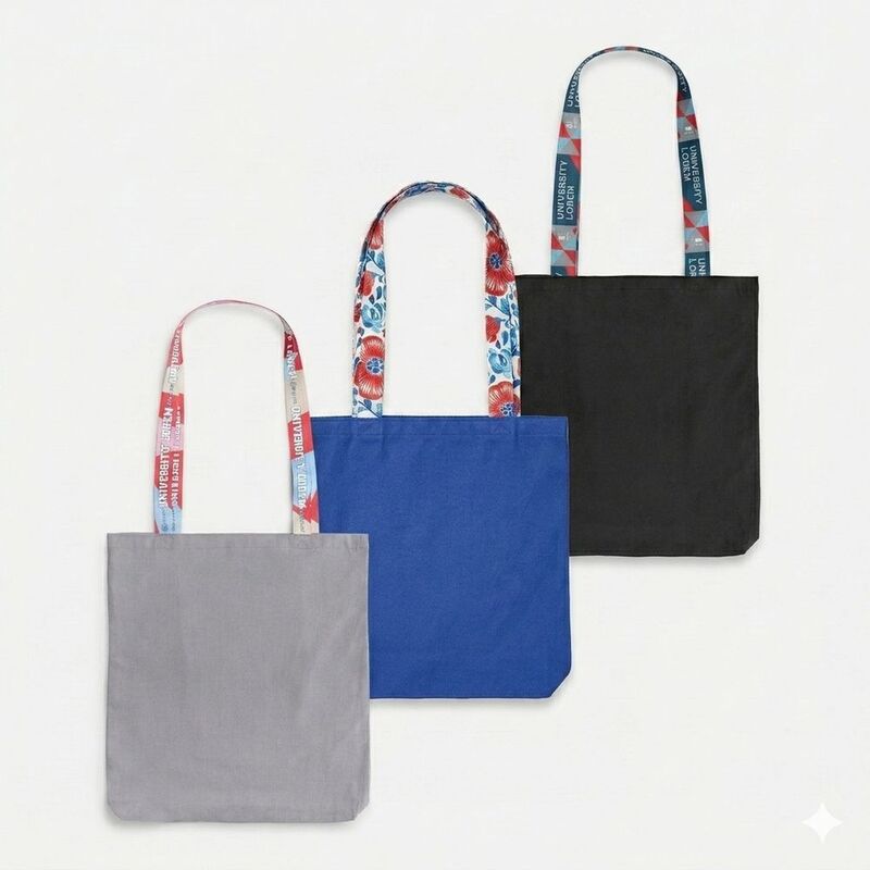 Шопер-конструктор Bolsa с узкими ручками с полноцветной печатью арт.19371.02