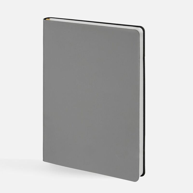 Ежедневник Flex Shall New, недатированный, темно-серый арт.27881.11