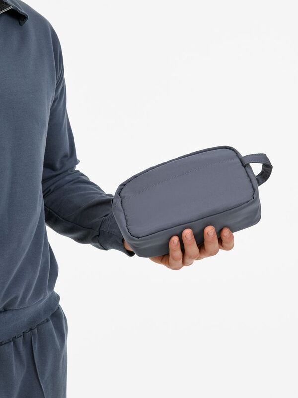 Несессер Vei, темно-серый (графит) арт.19049.31