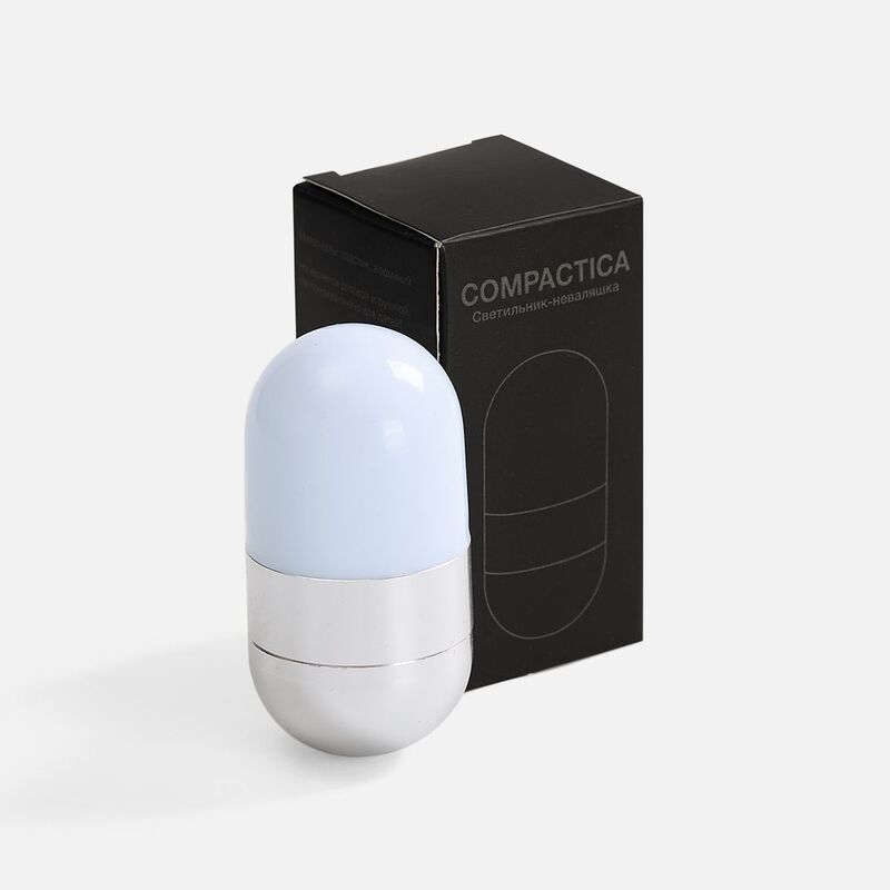 Светильник Compactica, серебристый арт.22404.10
