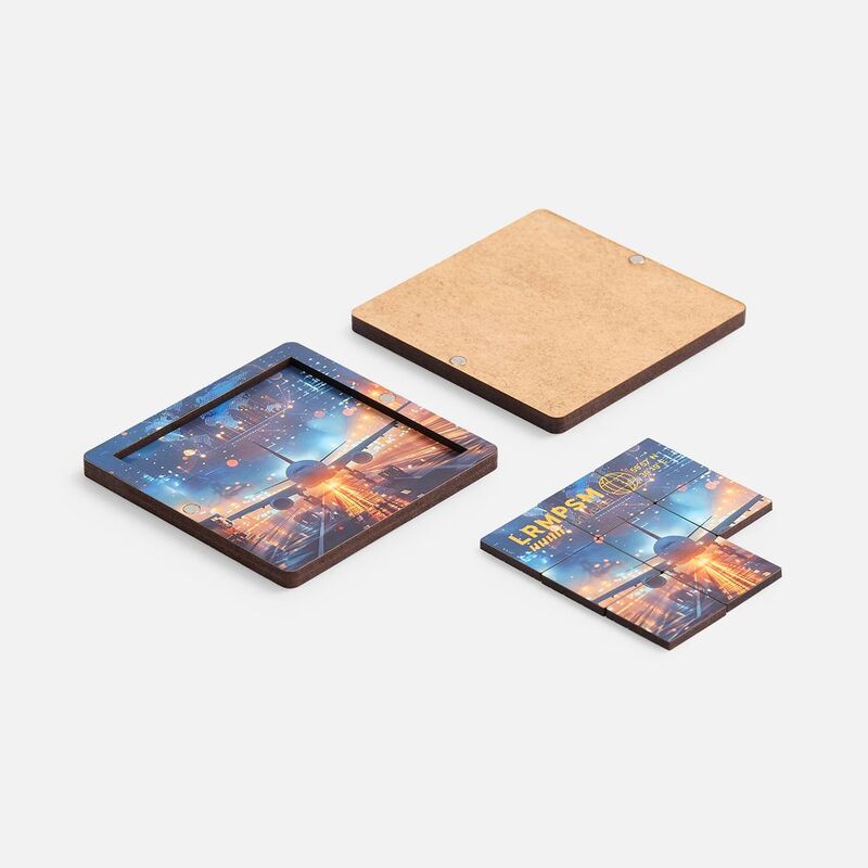 Головоломка-пятнашки с крышкой PuzzleBox на заказ арт.20569.00