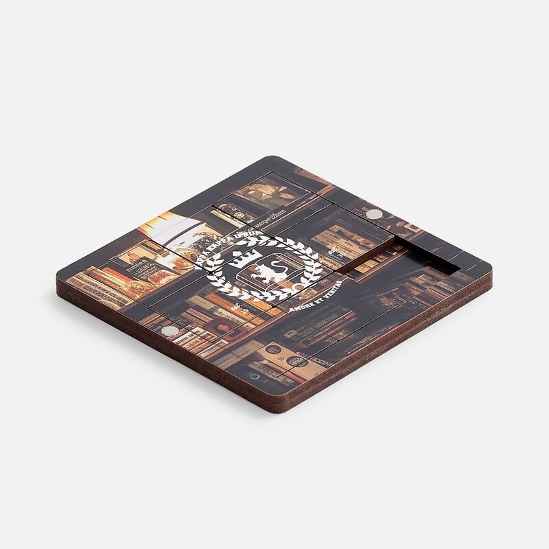 Головоломка-пятнашки с крышкой PuzzleBox на заказ арт.20569.00
