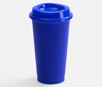 Стакан с крышкой Color Cap, ver.2, синий арт.20472.40