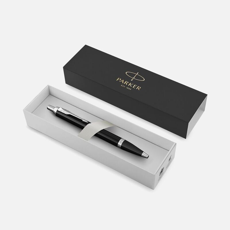 Ручка шариковая Parker IM Core Black CT, черная арт.11933.10