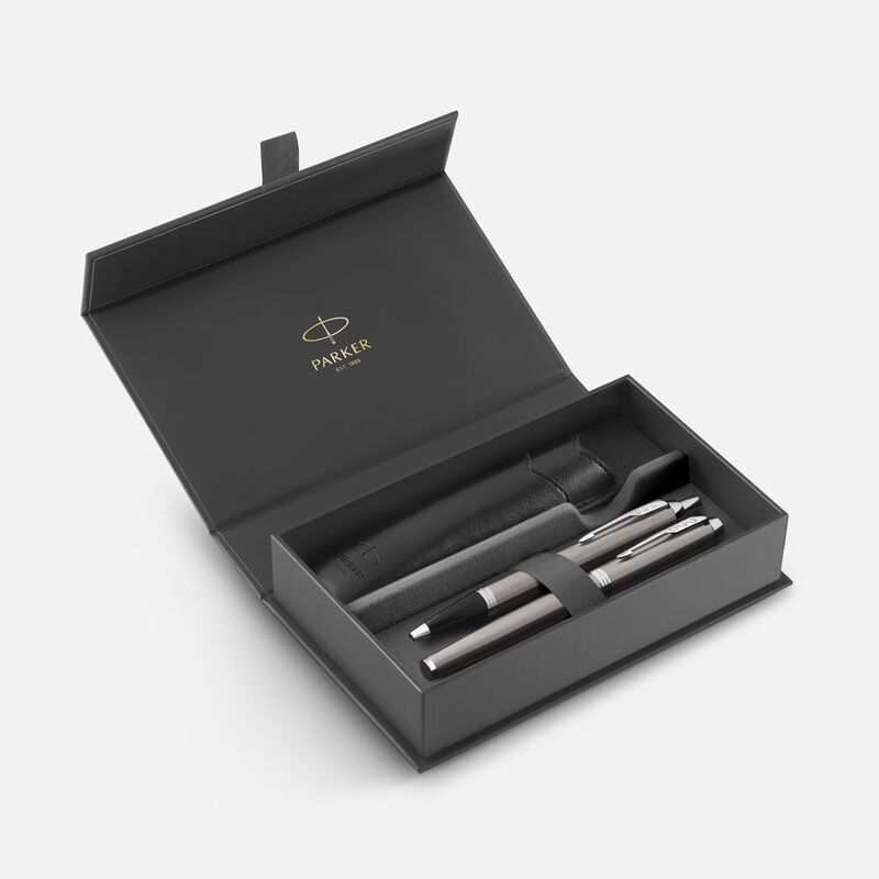 Набор Parker IM Essential Stainless Steel CT, серебристый арт.22218.10