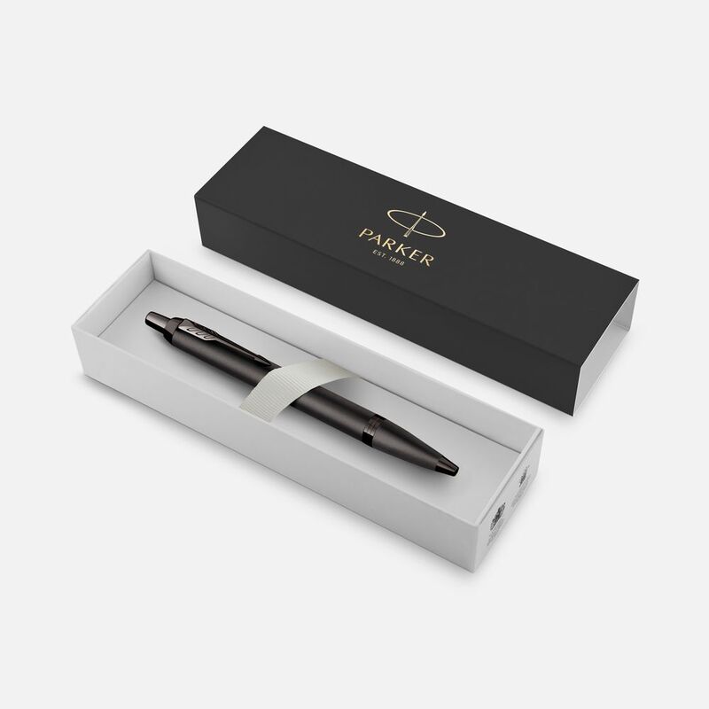 Ручка шариковая Parker IM Professionals Monochrome Titanium, темно-серая арт.16621.10