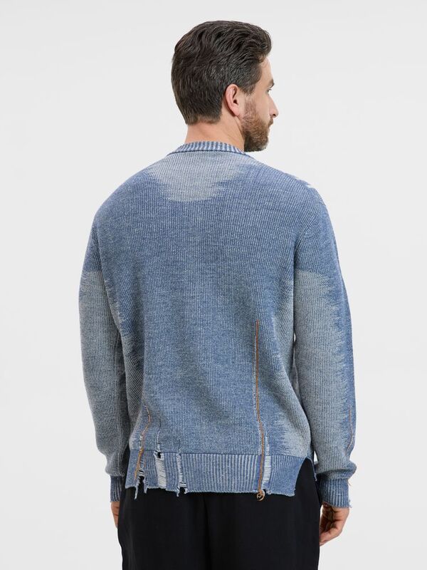 Джемпер Denim на заказ, полушерсть арт.20463.02