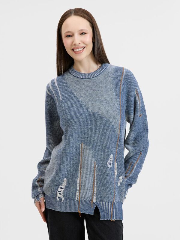 Джемпер Denim на заказ, полушерсть арт.20463.02