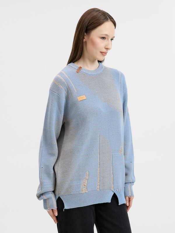 Джемпер Denim на заказ, полушерсть арт.20463.02