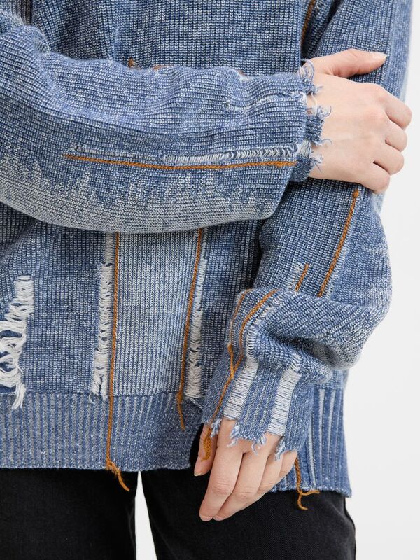 Джемпер Denim на заказ, полушерсть арт.20463.02