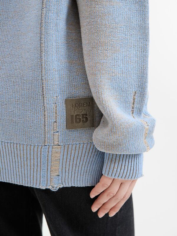 Джемпер Denim на заказ, полушерсть арт.20463.02