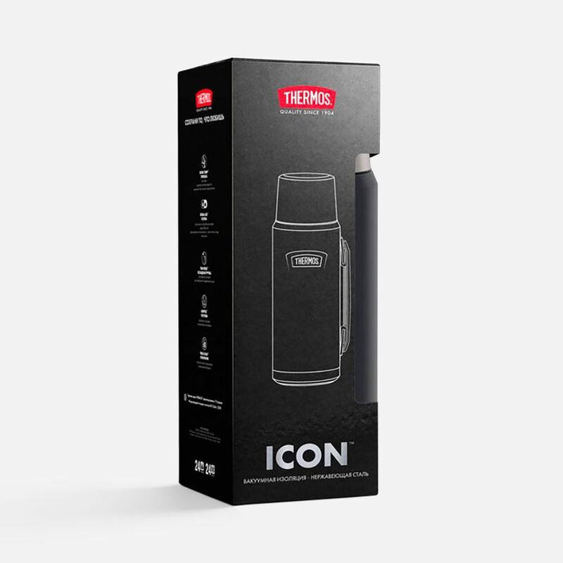 Термос Icon 1200, черный арт.20539.30