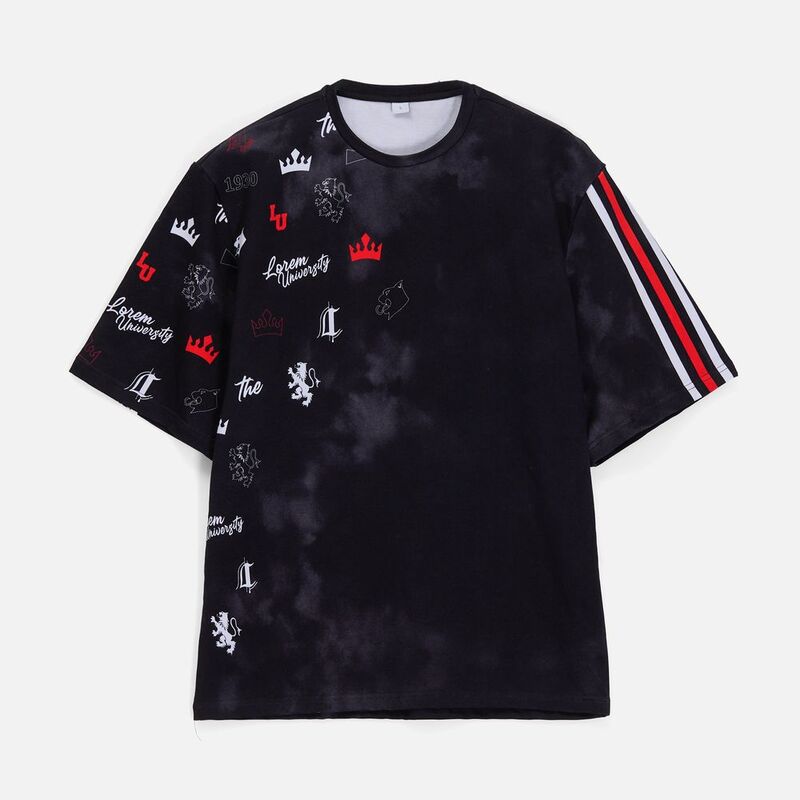 Футболка оверсайз Originelli Terry с полной запечаткой на заказ арт.22216.00
