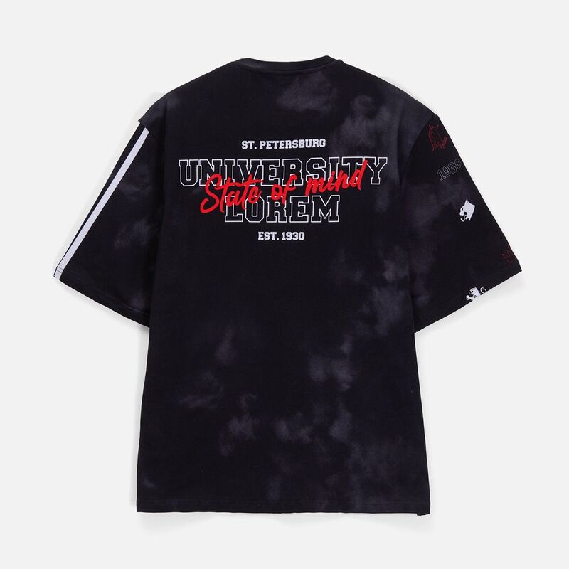 Футболка оверсайз Originelli Terry с полной запечаткой на заказ арт.22216.00