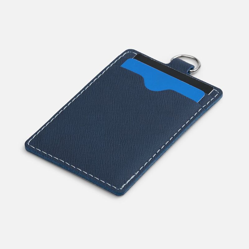 Чехол для пропуска и карточек Detalli, синий арт.25080.40