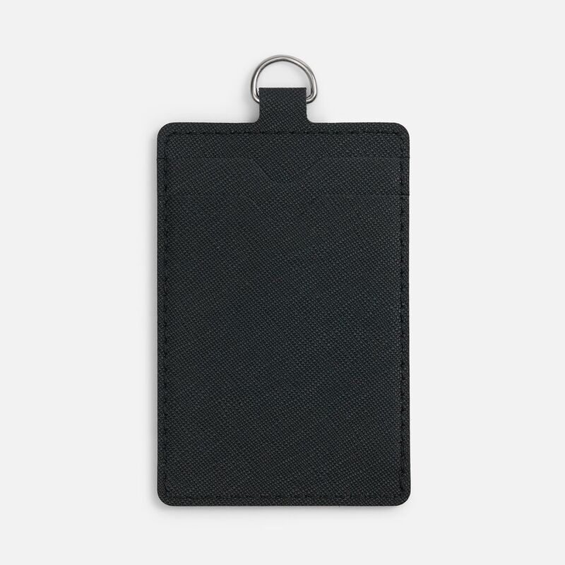 Чехол для пропуска и карточек Detalli, черный арт.25080.30
