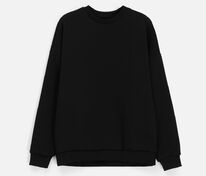 Свитшот унисекс оверсайз Drommi, черный арт.25416.30