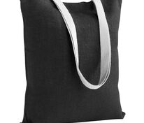 Холщовая сумка на плечо Juhu, черная арт.4868.30