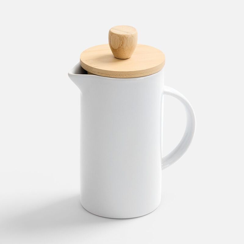 Френч-пресс Ceramero, белый арт.21076.60