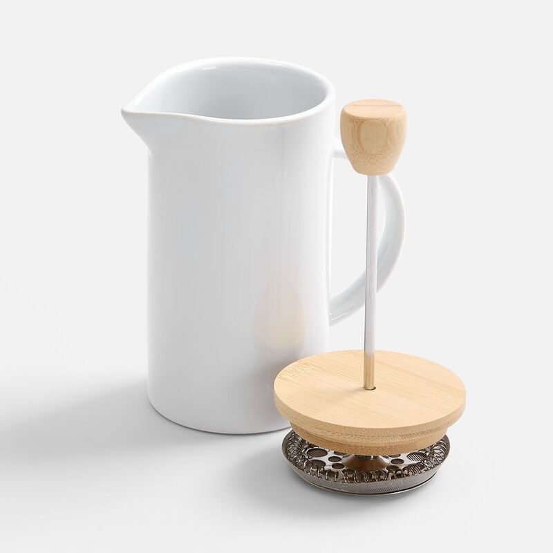 Френч-пресс Ceramero, белый арт.21076.60