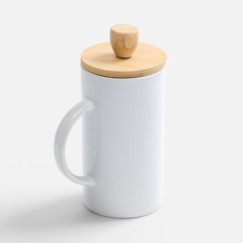 Френч-пресс Ceramero, белый арт.21076.60