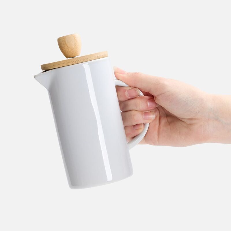 Френч-пресс Ceramero, белый арт.21076.60