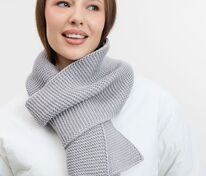 Шарф фактурный Brugge Grand Max, XL, полушерсть арт.20469.02
