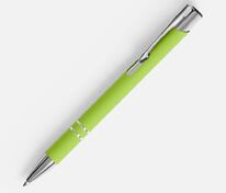 Ручка шариковая Keskus Soft Touch, зеленое яблоко арт.16425.94