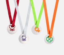Медаль-конструктор Fundo с 3D-подвеской Flora арт.20562.00