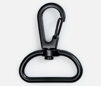 Застежка-карабин Snap Hook, L, черная арт.18736.30