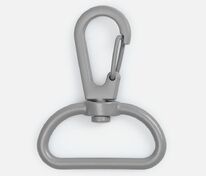 Застежка-карабин Snap Hook, L, серая арт.18736.10