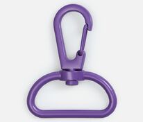Застежка-карабин Snap Hook, L, фиолетовая арт.18736.70