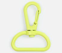 Застежка-карабин Snap Hook, L, желтый неон арт.18736.89