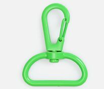 Застежка-карабин Snap Hook, L, зеленый неон арт.18736.94