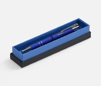 Ручка шариковая Keskus Soft Touch в футляре, синяя арт.21066.40