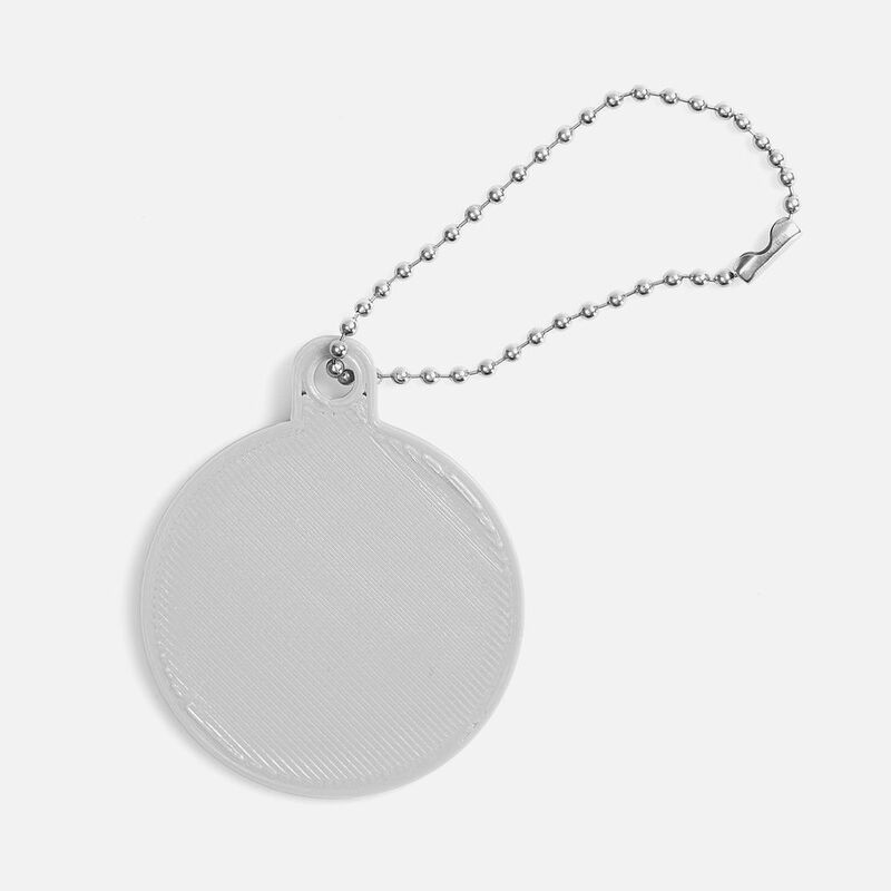 Подвеска Round, 3D-печать, светло-серая арт.19067.01