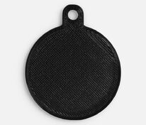 Подвеска Round, 3D-печать, черная арт.19067.03
