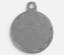 Подвеска Round, 3D-печать, серая арт.19067.11