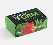 Коробка Freeform с печатью на заказ, размер XS арт.25099.01