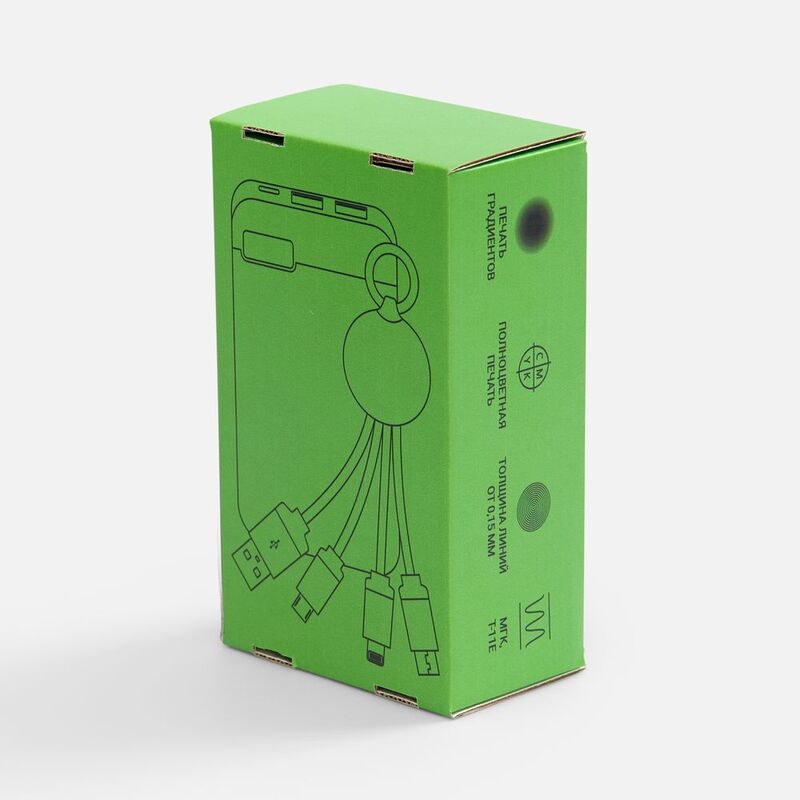 Коробка с печатью на заказ Freeform, S арт.25099.02